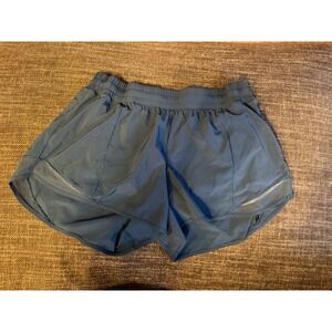 NWOT Lululemon Women's Blue Running gotta hit Shorts Size 10 Athletic Workout